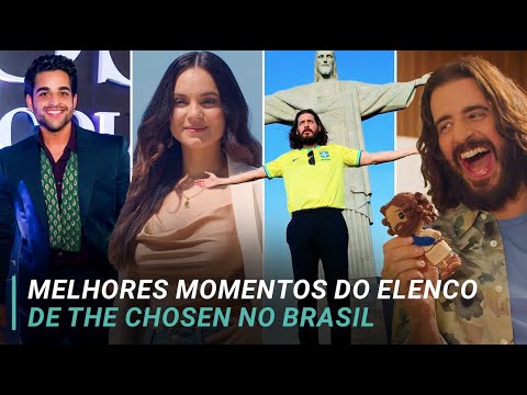 Bastidores Exclusivos: Destaques do Elenco de The Chosen no Brasil