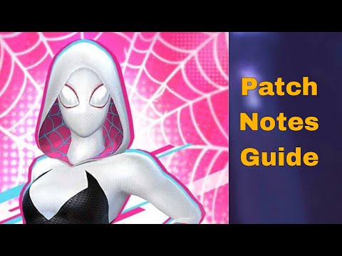 Spider Gwen T4 Update Patch Notes Guide 2023 - Marvel Future Fight