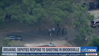 Hernando deputies on scene of shooting in Brooksville