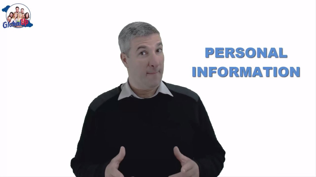 Aula de ingles Basico #2 - Informações Pessoais ( Personal Information )