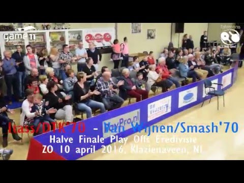 Halve Finale Play Offs Itass/DTK 70 - Van Wijnen/Smash 70