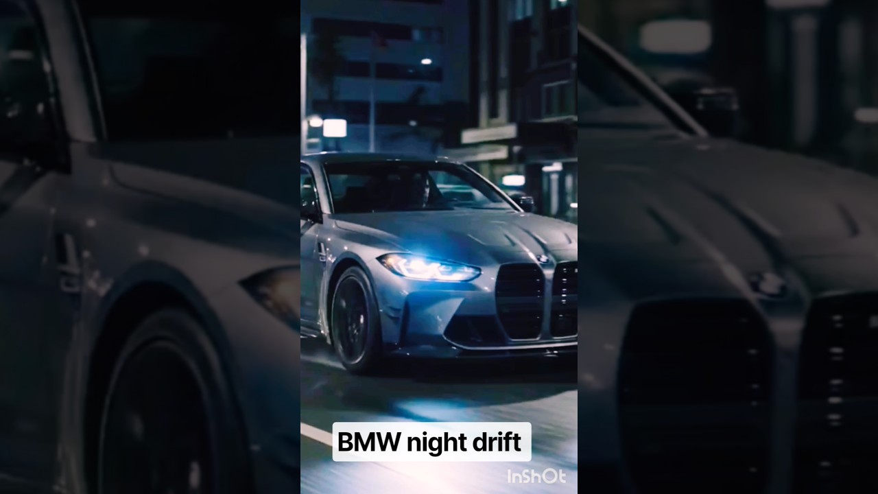 BMW M4 Night Drift 🖤 #shorts#trending#viral