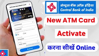 Central Bank new debit card Active kaise kare | ATM Card Active kaisa kare Central Bank of India