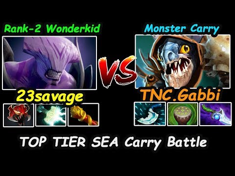 23savage - [Faceless Void] Vs TNC Gabbi [Slark] Top Tier Carry Battle Dota 2 7.22 Pro gameplay