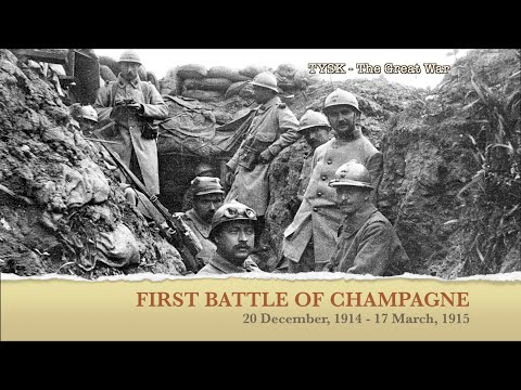 1914-49 First Battle of Champagne 20 December,1914 to 17 March , 1915