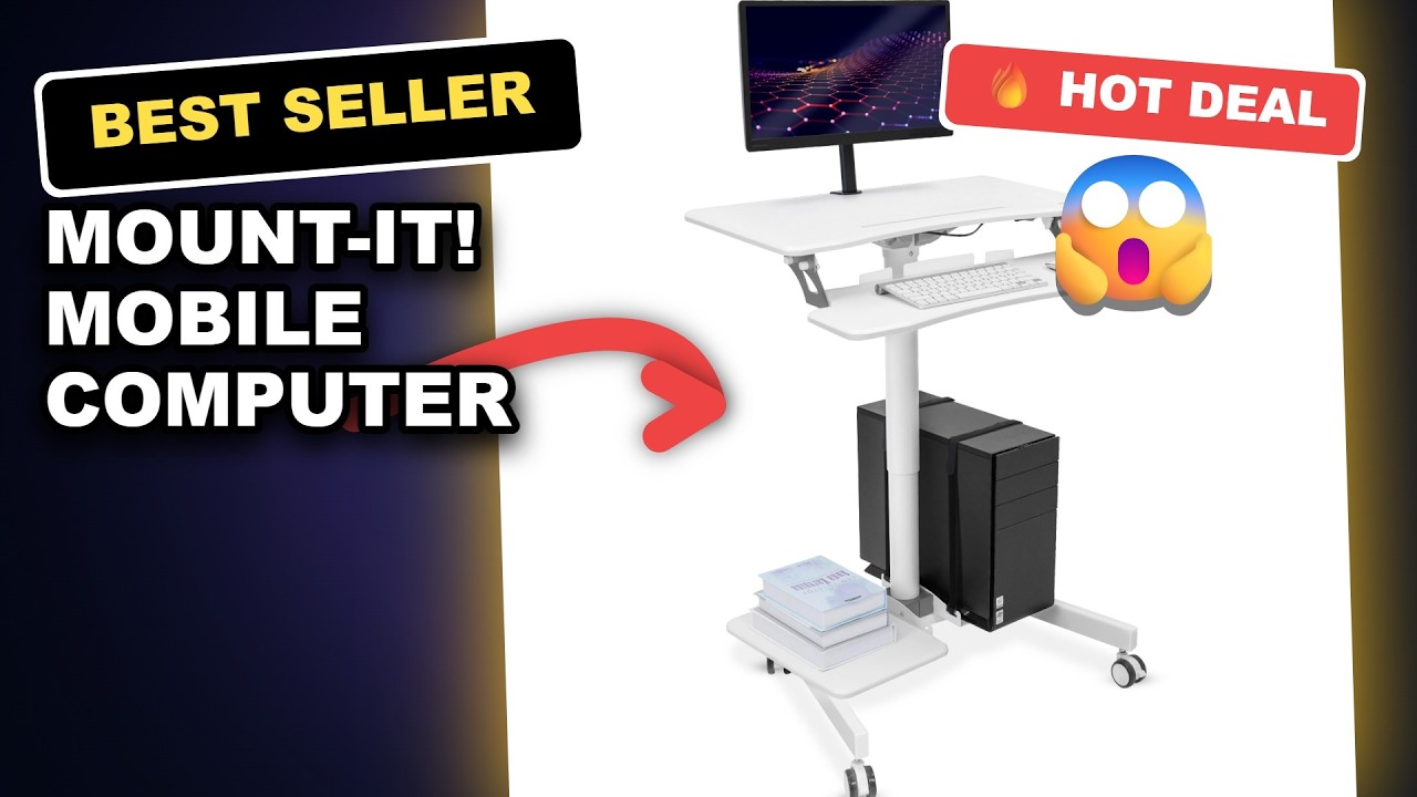 Mount-It! Mobile Computer Cart Honest Review: Is It Worth It for Office and Classroom?