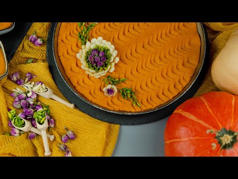 Kürbis-Dessert mit Safran | Pumpkin Saffron Dessert | Kürbis Rezept | حلوای کدو | Butterbrötchen