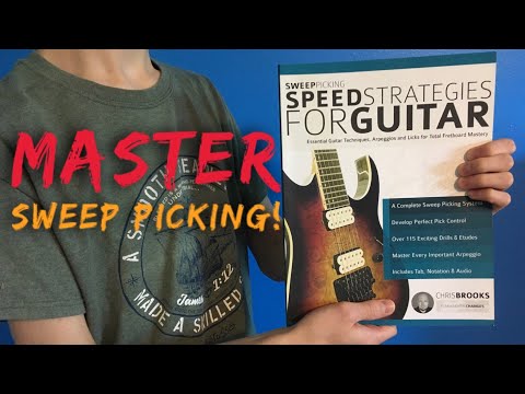 Sweep Picking Speed Strategies for Guitar || Book Review || WITH GUITAR DEMONSTRATIONS!