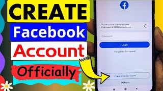 How to Create FACEBOOK Account Officially 2024