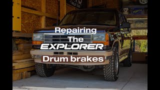 1993 Ford Explorer - brake shoe replacement