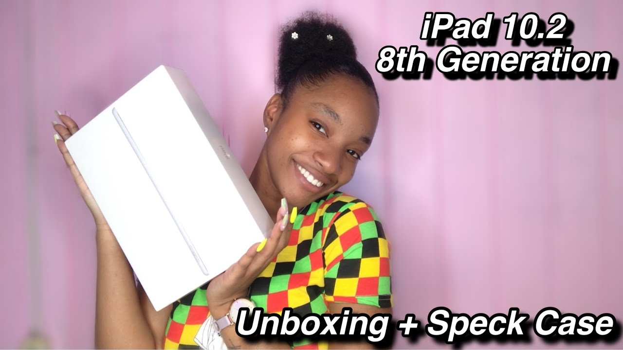 Unboxing iPad 10.2 inch 8th Generation (Silver) + Speck Case
