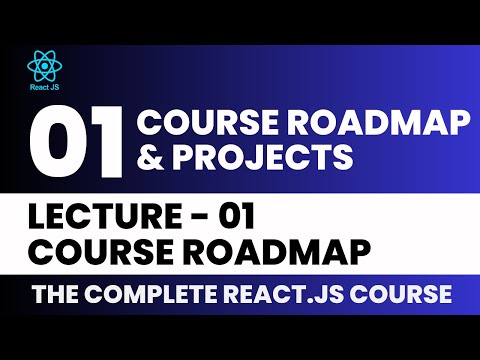 Course Roadmap and Projects | Lecture 01 | React.JS 🔥