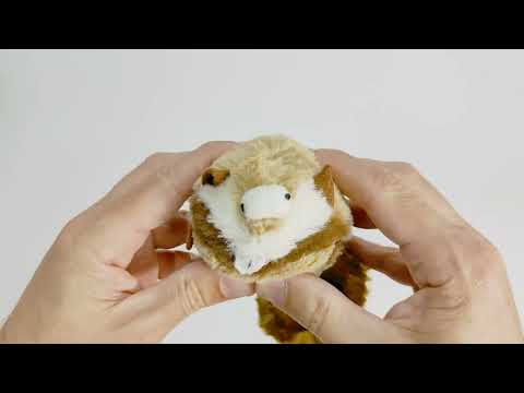 Игрушка для собак Барсук с 2-мя пищалками GiGwi Catch&fetch, искусственный мех, 26 см - фото 1 - id-p2197588568