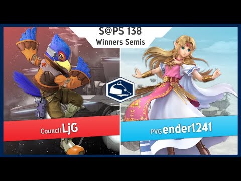 S@PS 138 Ultimate Singles - LjG(Falco) vs ender1241(Zelda) Winners Semis
