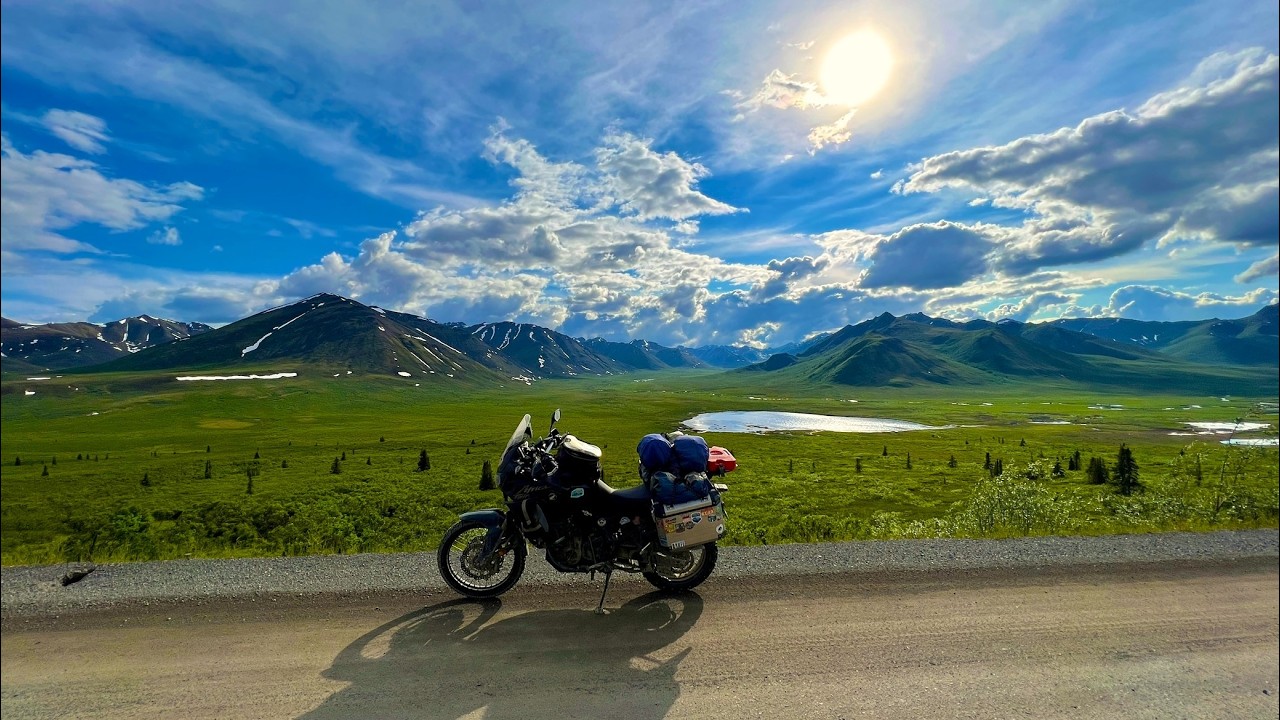 Solo Moto Trip — BC to Tuktoyaktuk, Arctic Ocean