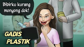 Download lagu Ketagihan Oplas sampai alam baka - GADIS PLASTIK #HORORMISTERI | Kartun Hantu, Animasi Horror mp3