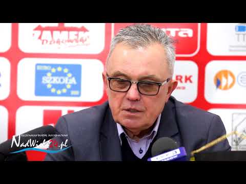 Konferencja prasowa: Siarka Tarnobrzeg - Warta Poznań 11.11.2017