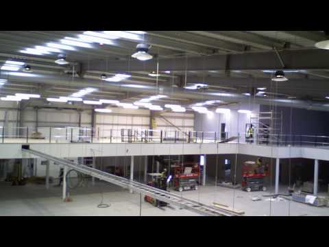Warehouse Fit Out - Laxtons Time lapse