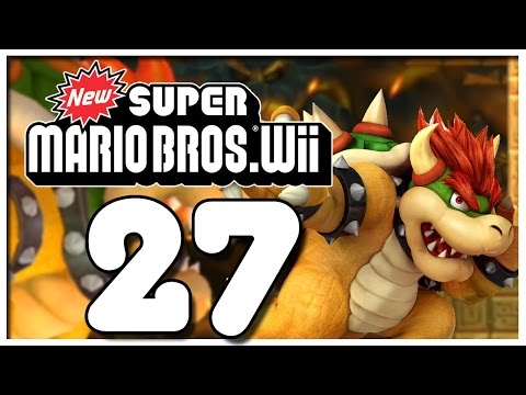 Let's Play NEW SUPER MARIO BROS Wii Part 27: Final Bowser Fight