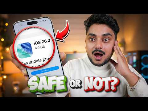 iOS 26.3 Update — Safe or Not? 🤔 Should You Install It Now!