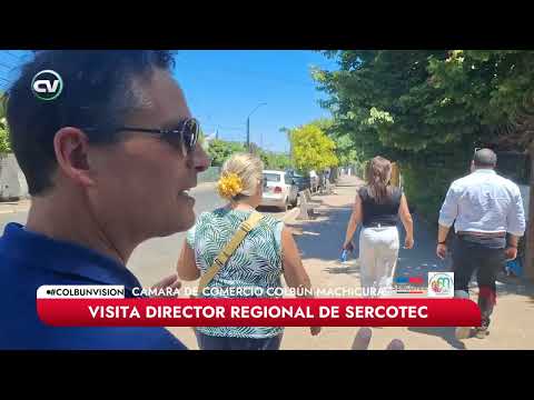 Visita del director de SERCOTEC Maule a la comuna de Colbún