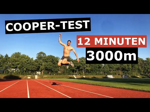 Wie werde ich schneller beim Cooper-Test? 3000m in 12 Minuten.