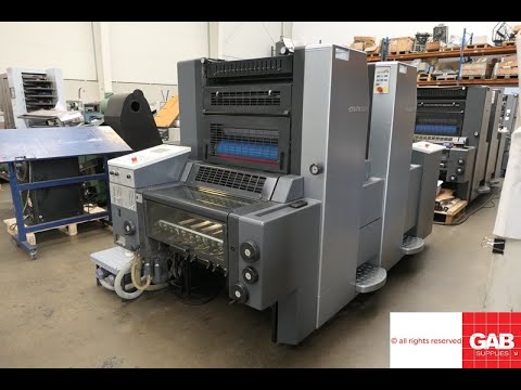 heidelberg speedmaster sm 52 2p two color offset printing machine for sale in UK   fully rebuild   1