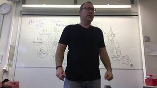 Stefan berättar om vägen till Nirvana, den åttafaldiga vägen