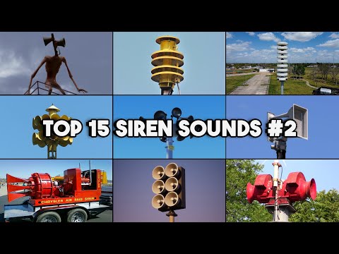 Top 15 SCARIEST Siren Sounds in the World 😱 | Part 2
