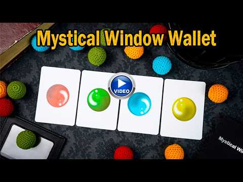 Voir la vidéo de Mystical Window Wallet - TCC Magic