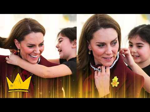 Princess Kate's Heart-Melting Moment: Little Girl Gifts Her Handmade Necklace in Wales!