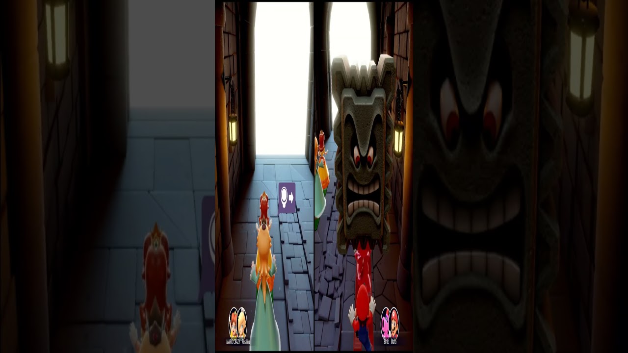 Mario Party Superstar Dodge Thwomp Traps 😱 One Second Slow and You'll Be Crushed!