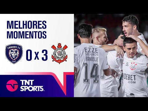 Gols e lances de Cianorte x Corinthians