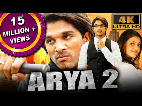 Arya 2 (4K) - Allu Arjun Blockbuster Romantic Action Film | Kajal Aggarwal, Navdeep, Brahmanandam