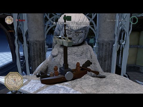 Lego The Hobbit - Level #12 - A Warm Welcome - Story Mode!!!!!
