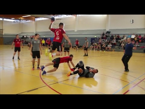 Handball-Bezirksliga-Begegnung im Lichtensteiner Sportzentrum