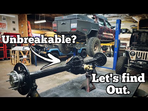 Bullet-proof Toyota Tacoma Axle Swap. The Ultimate Toyota Tacoma Build Episode 10. Tacoma Mods.