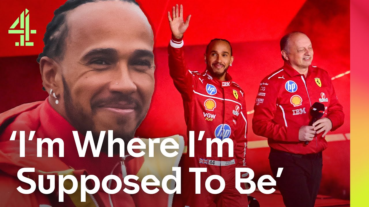 'Everyone Is A Ferrari Fan At Heart' | Lewis Hamilton & Fred Vasseur Interview | C4F1