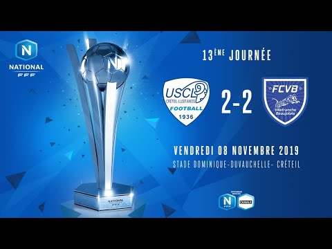 J13 | US Créteil Lusitanos - FC Villefranche-Beaujolais (2-2), le résumé I National FFF 2019-2020