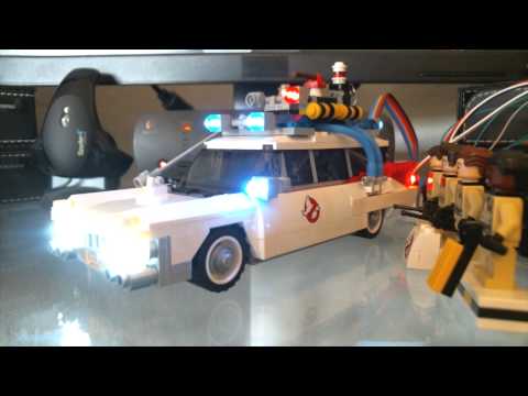 Lego 21108 - Ghostbusters Ecto-1 Lights modded  //WIP