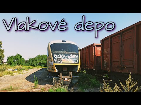 Vlakové depo 🚄 SLOVAK URBEX LEVICE 🥀