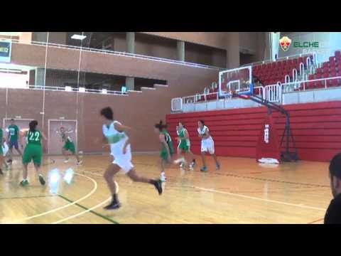 Senior fem. nacional. CB Elda 30-79 Elche CF Basket