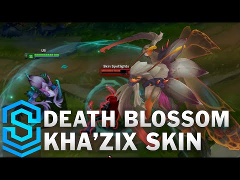 Death Blossom Kha'Zix Skin Spotlight - League of Legends