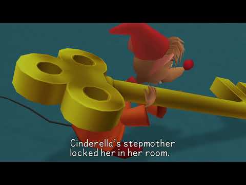 Kingdom Hearts Birth by Sleep Final Mix Theater Mode Scene 189- Mouse and Key