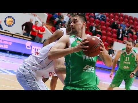 1/4 playoffs. UNICS vs. Lokomotiv-Kuban Game 3 Highlights