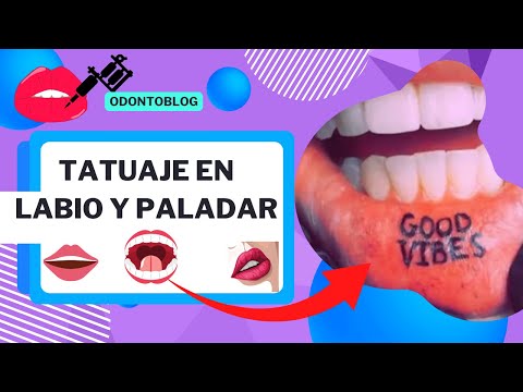Tatuaje en Labio y Paladar