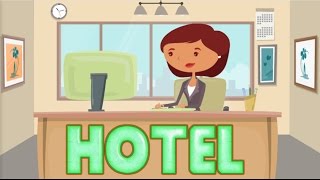 Hotel reservation - Check in & out | English lesson
