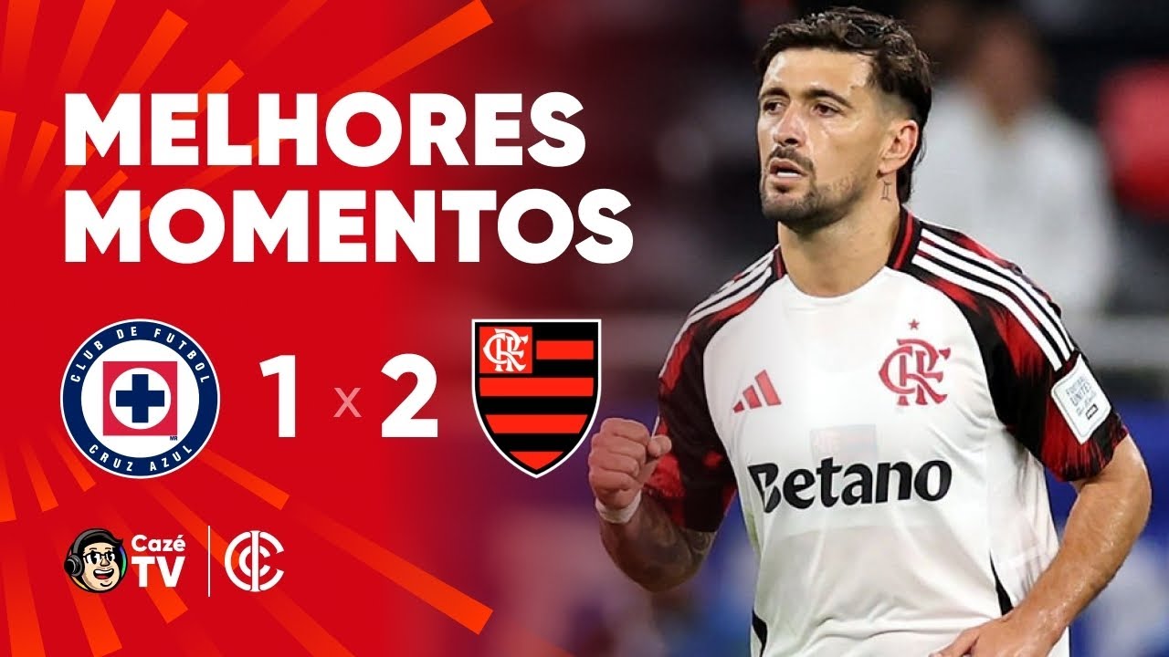 MELHORES MOMENTOS: FLAMENGO 2 X 1 CRUZ AZUL | MUNDIAL DE CLUBES | DERBY DAS AMERICAS
