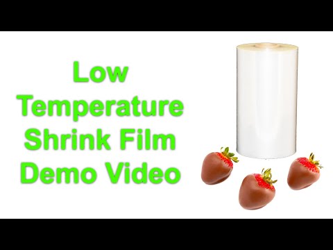 Low Temp 60 Gauge Polyolefin Shrink Film