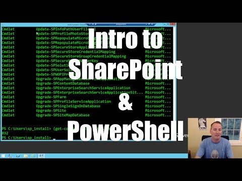 Intro to PowerShell for SharePoint - YouTube